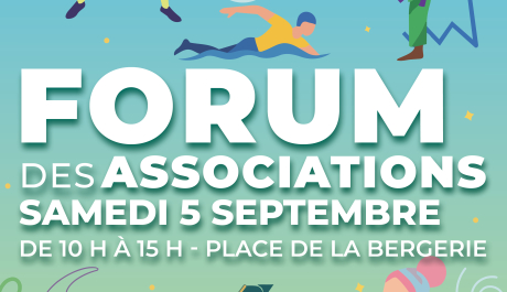 Forum des associations de Survilliers, samedi 5 septembre de 10 h à 15 h, place de la Bergerie. Rencontre avec les associations locales dans les domaines du sport, de la culture, des loisirs et de la solidarité.