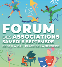 Forum des associations de Survilliers, samedi 5 septembre de 10 h à 15 h, place de la Bergerie. Rencontre avec les associations locales dans les domaines du sport, de la culture, des loisirs et de la solidarité.
