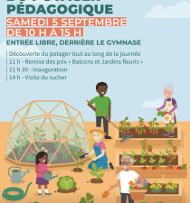 Affiche Potager pédagogique 