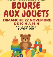 Affiche Bourse aux jouets