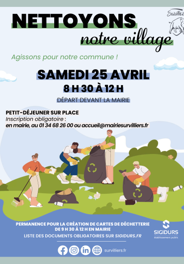 Nettoyons notre village