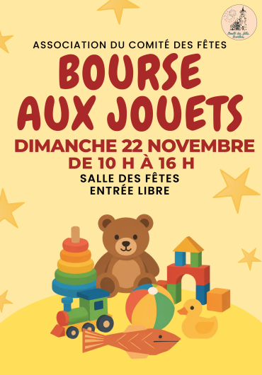 Affiche Bourse aux jouets