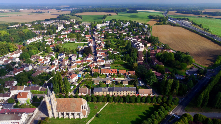 survilliers vue d'en haut