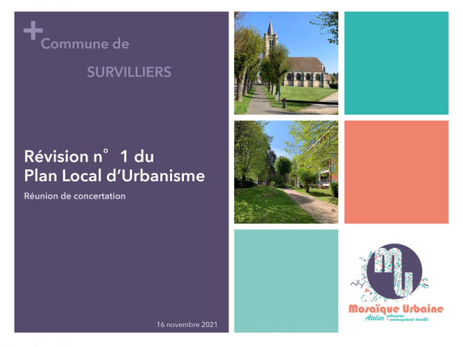 Présentation du Plan Local d'Urbanisme