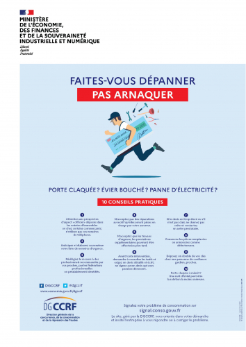 Flyer DGCCRF - 10 conseils pratiques