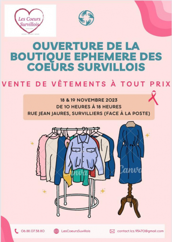 Flyer Les coeurs survillois