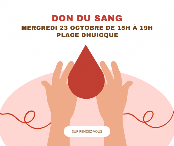 Don du sang Octobre 2024