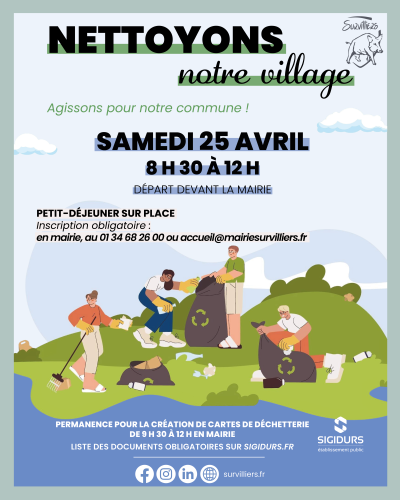 Nettoyons notre village