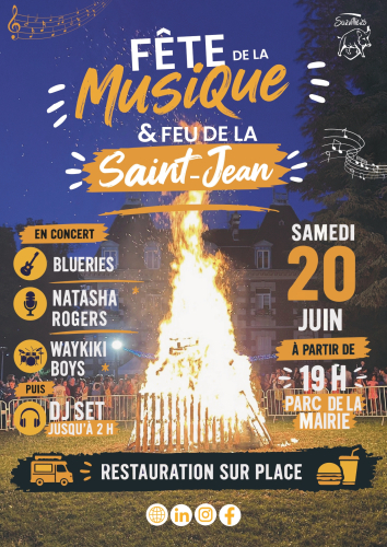 FEU DE LA SAINT-JEAN & FÊTE DE LA MUSIQUE