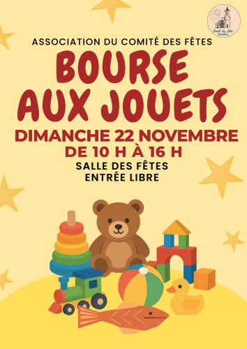 Affiche Bourse aux jouets